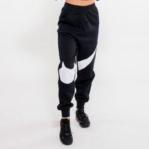 Nike Black Small Swoosh Fleece Sweatpants